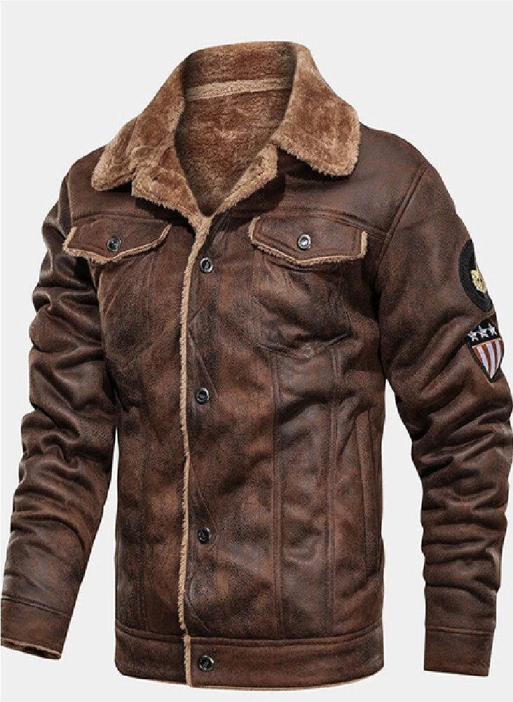 thick bomber jacket mens